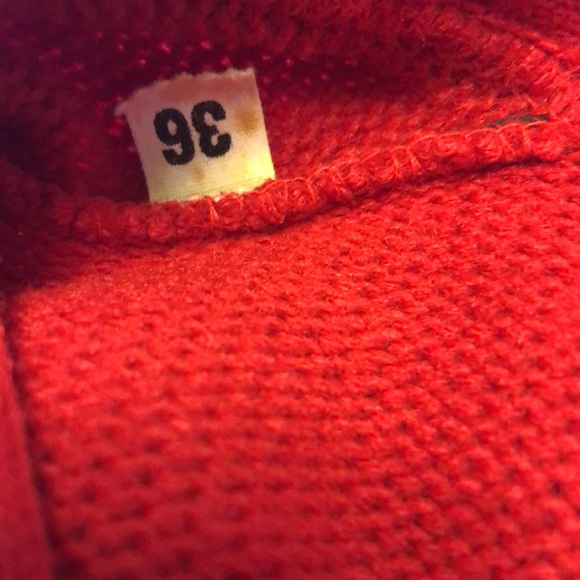 VTG Varsity Letterman Official Award Sweater Cardigan Red Tennessee American 36 - Picture 5 of 5